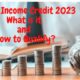 Earned Income Credit 2023